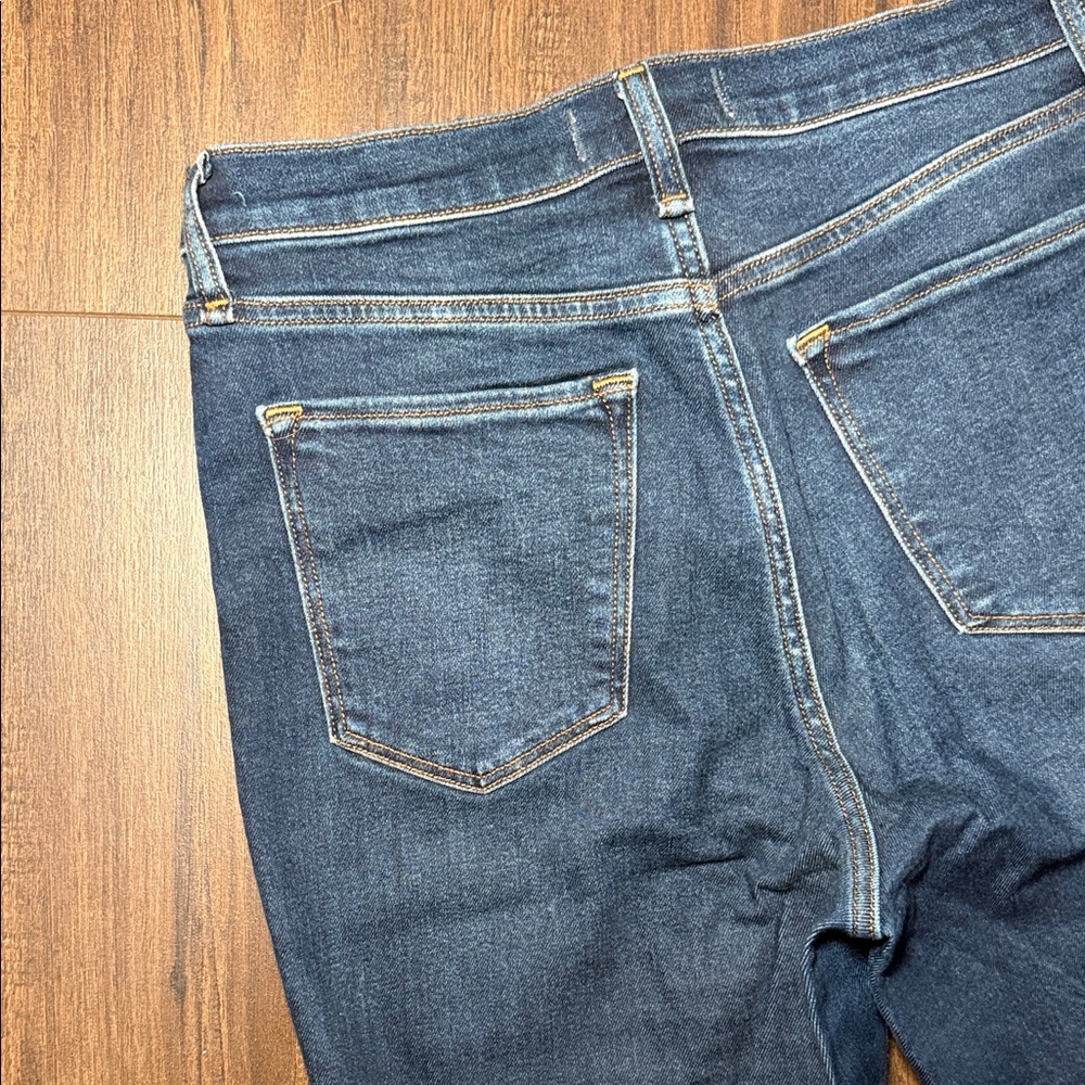 Abercrombie & Fitch Dark Blue High Rise Jeans - Picture 4 of 4